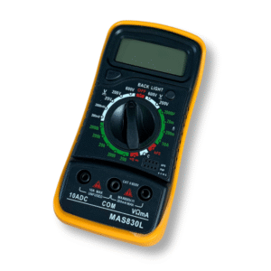 Мультиметр цифровий DT-830L тестер з підсвіткою та чохлом