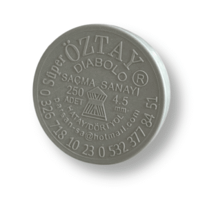 Кулі для пневматики Super Oztay Diabolo 4.5 мм 250 шт у пластиковій банці