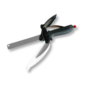 Ніж-ножиці кухонні Clever Cutter 2в1 для нарізки овочів та продуктів