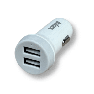 Зарядний пристрій автомобільний Inkax CC-39 Dual USB 3.1A з кабелем Lightning