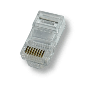 Конектор RJ45 UTP Cat5e для мережевого кабелю, 8P8C
