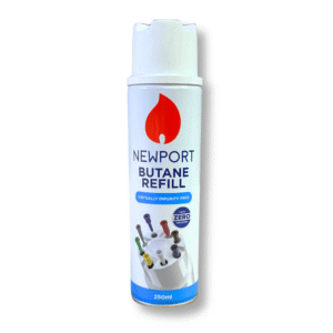 Газ для заправки запальничок Newport Butane Refill, очищений, 250 мл