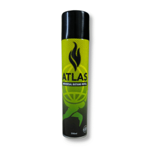 Газ для заправки запальничок Atlas Universal Butane Refill, очищений, 300 мл
