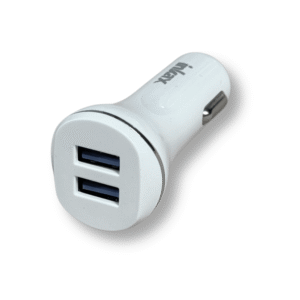Зарядний пристрій автомобільний Inkax CD-12 Dual USB 2.1A з кабелем Type-C