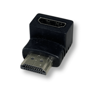 Адаптер-перехідник HDMI (тато) — HDMI (мама) кутовий 90°