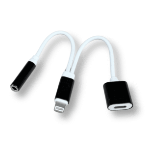 Адаптер-перехідник Lightning (тато) — Audio Jack 3.5 mm (мама)