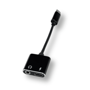 Адаптер-перехідник USB Type-C (тато) — Audio Jack 3.5 mm (мама) + Type-C (мама)