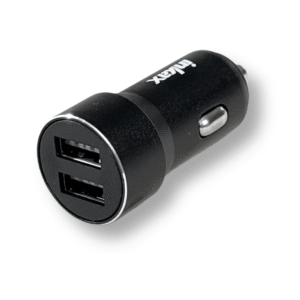 Зарядний пристрій автомобільний Inkax CC-44 Dual USB 2.4A 12W