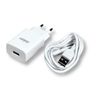Блок живлення Inkax CD-102-IP із кабелем Lightning 2.1A