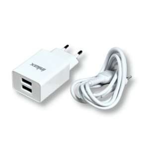 Блок живлення Inkax CD-98-IP 2.4A 2 USB + кабель Lightning