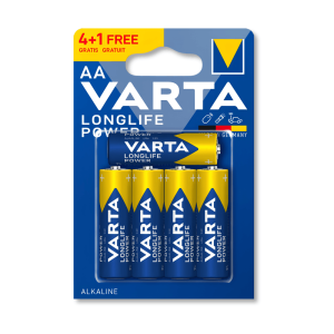Батарейка Varta Longlife Power AA LR6 Alkaline