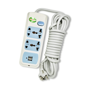 Мережевий фільтр-подовжувач електричний Ninety-Nine з USB (5 метрів)