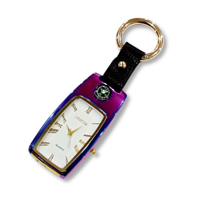Запальничка електронна акумуляторна USB Lighter з годинником та компасом