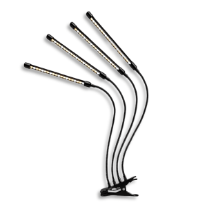 Фітолампа Plant Grow Light на 4 головки з прищіпкою