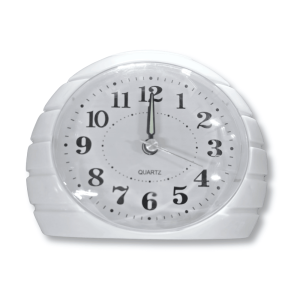 Годинник настільний 623 Quartz білий